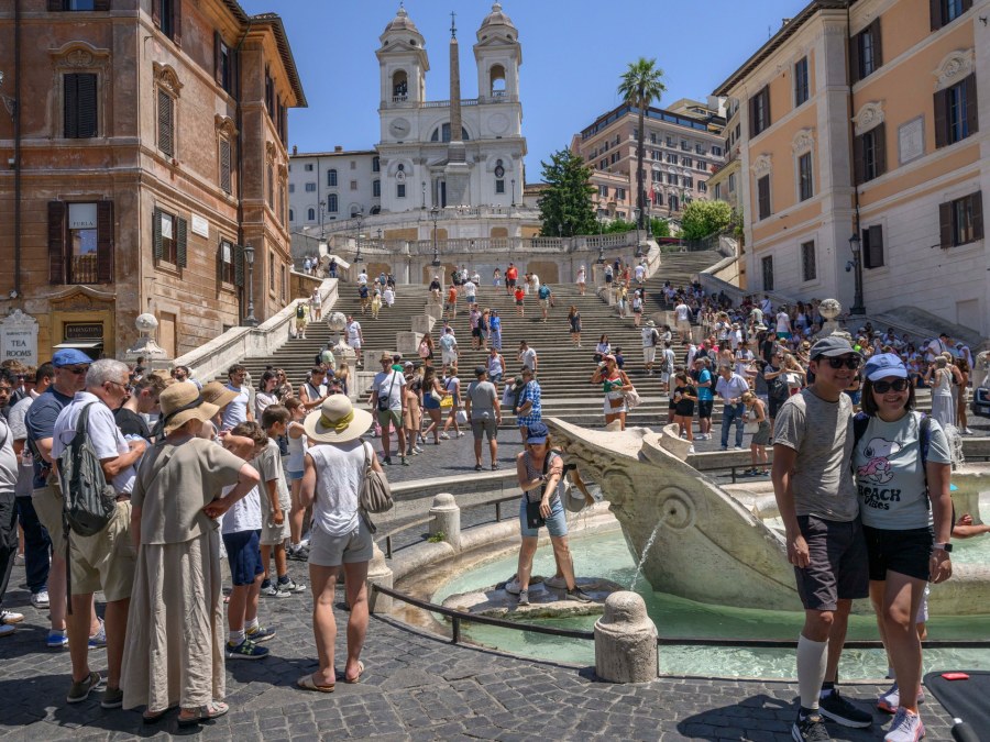 Intensifying Heatwave Engulfs Italy and Balkans Creating Wildfire Hazards