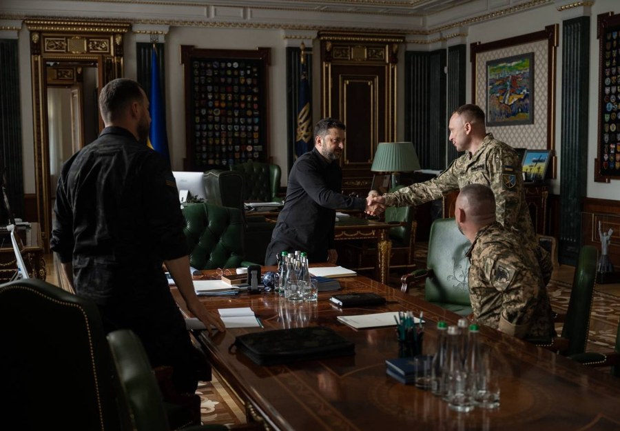 Zelenskyy Replaces Ukraine's Military Chief Amid Protests