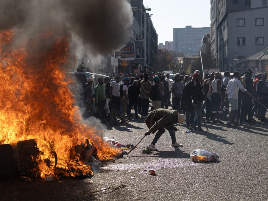 South Africa Faces Unrest Amid Antimigrant Protests