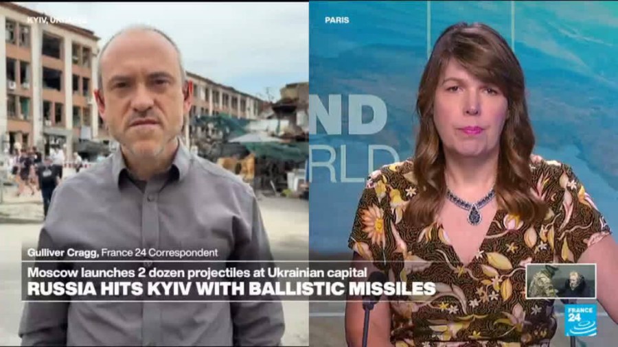 Russia Intensifies Kyiv Offensive with Ballistic Missile Barrage