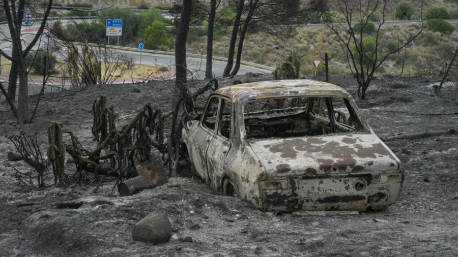 International Casualties in Devastating Spanish Wildfire