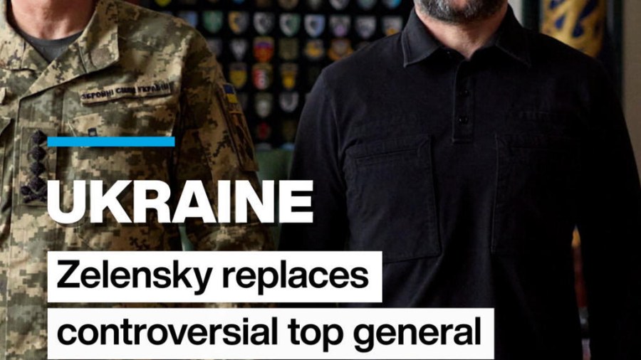 Ukraine Replaces Top General Amid Protests
