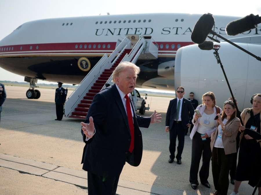 Trump's Inaugural Flight on Qatar-Sponsored Air Force One