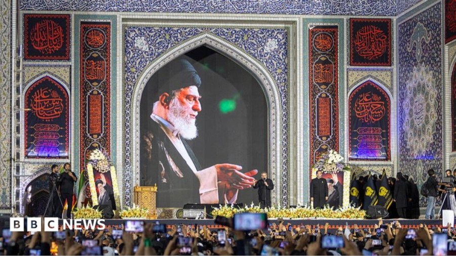 US and Iran trade attacks as Khamenei is buried