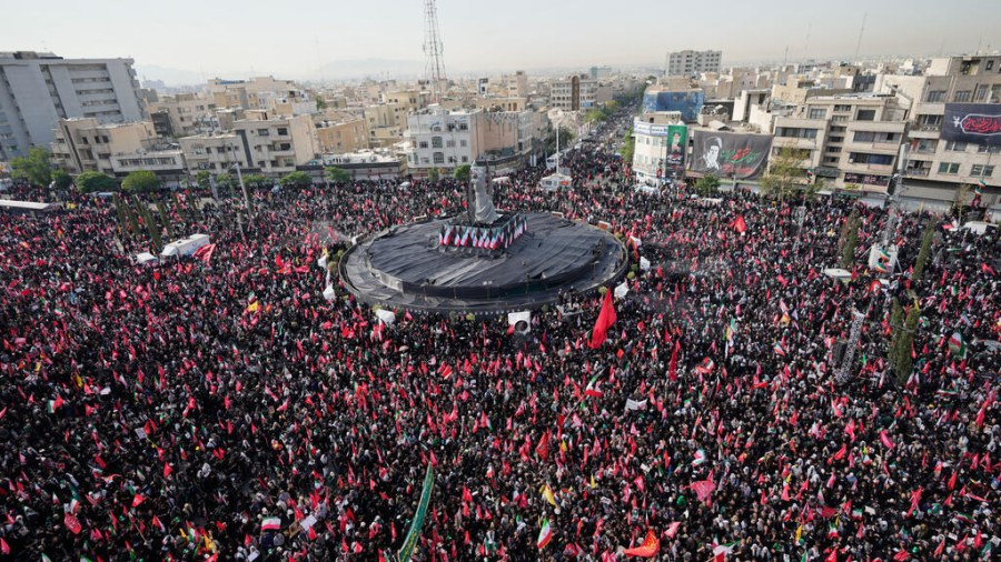 Tehran Mourns as Khamenei Funeral Commences