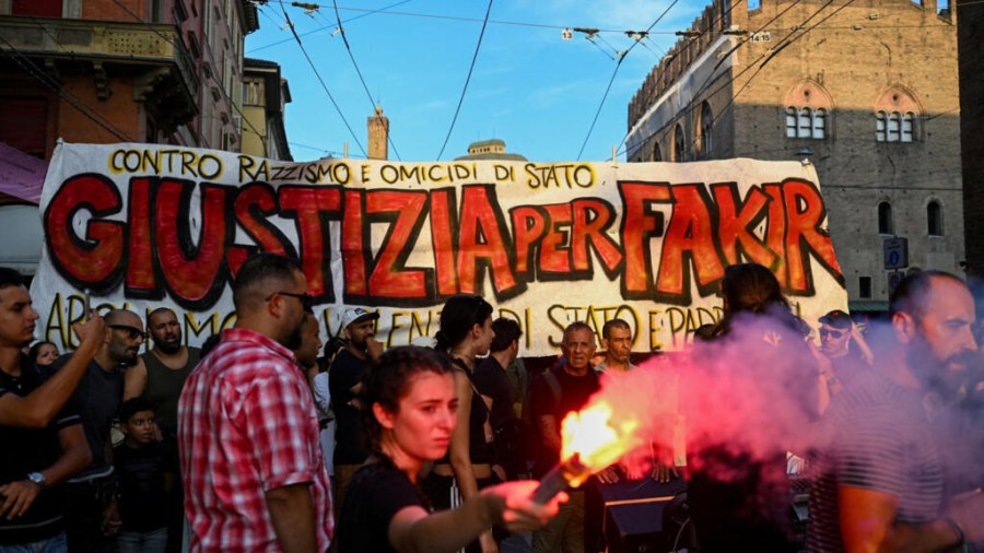 Bologna Unrest Follows Death of Moroccan Under Police Restraint
