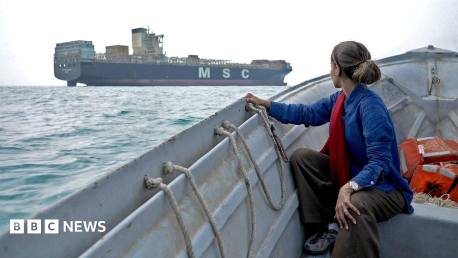 On the Strait of Hormuz, BBC finds seized ships and shark fishermen as uneasy calm returns