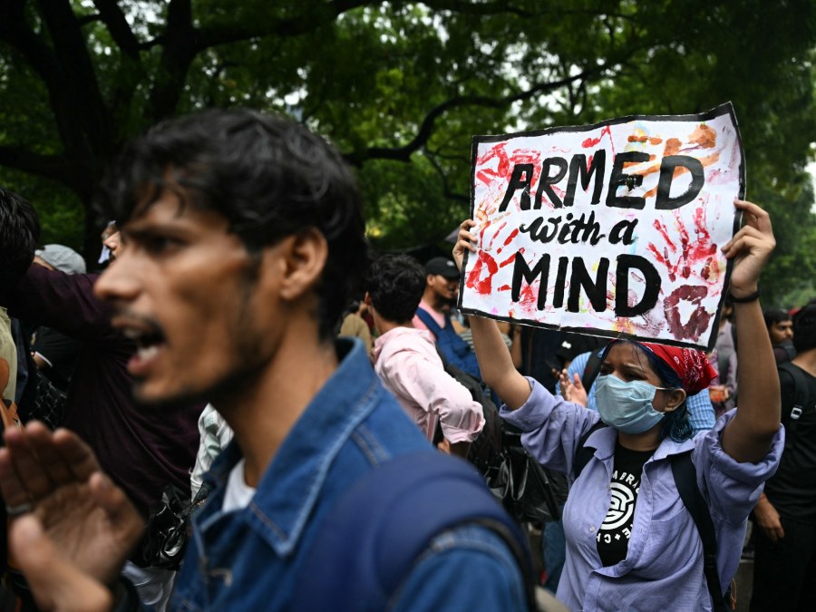 India's Gandhi Detained Amid Rising Student-Led Protests