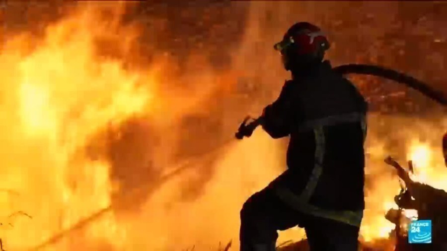 France's Landes Wildfire Efforts Intensify