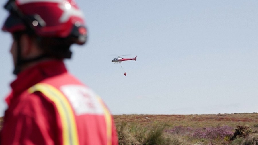 European Wildfires Prompt British Military Deployment