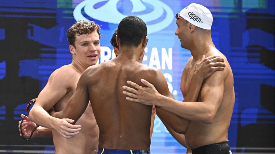 France Secures Silver in 4x200m Relay at European Championships