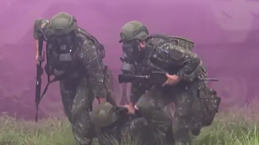 Taiwan Conducts Extensive Military Drills Amid Invasion Threat