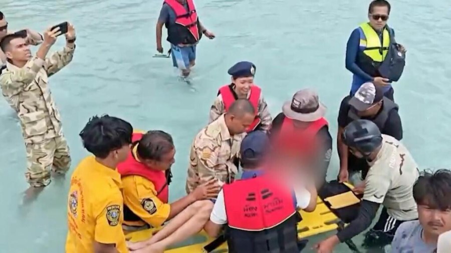 French Family Rescued After 16-Hour Ordeal Off Thai Coast