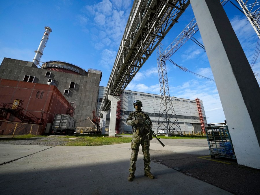 Ukrainian Drone Strike Near Zaporizhzhia Nuclear Plant Heightens Tensions