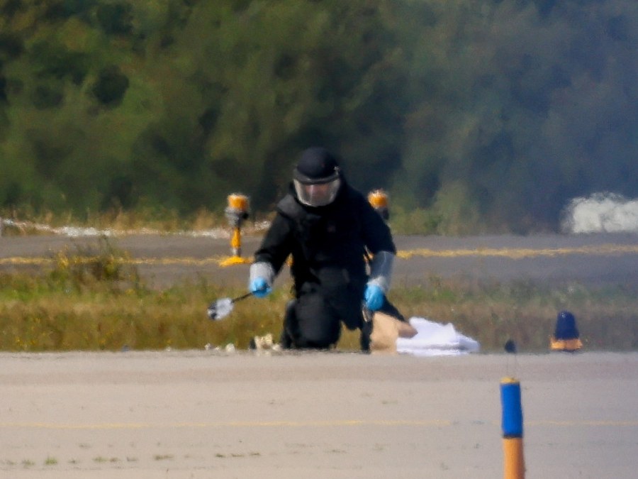 Explosive Drone Incident Probed at Leipzig Airport